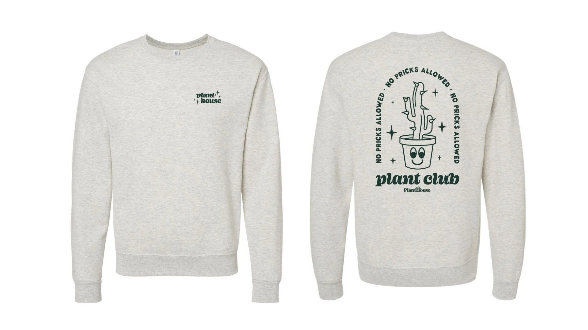 Plant Club - Crewneck Sweatshirt